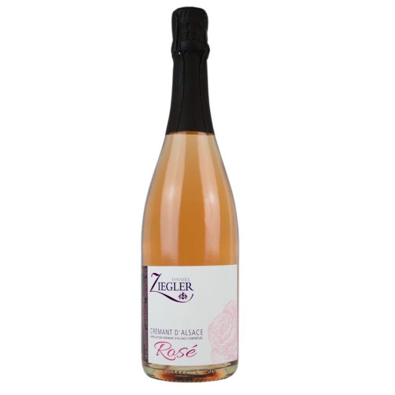 Le crémant d'Alsace rosé du domaine Ziegler Fernand situé dans le village viticole de Hunawihr est un crémant d'Alsace rosé et brut idéal pour vos réceptions, réunions, apéritifs, desserts. Le crémant d'Alsace un choix d'excellence.